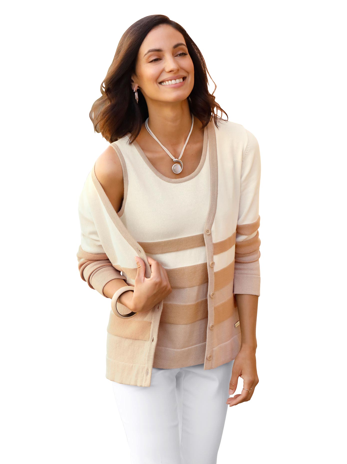 Casual Looks Strickpullover »Twinset« von Casual Looks