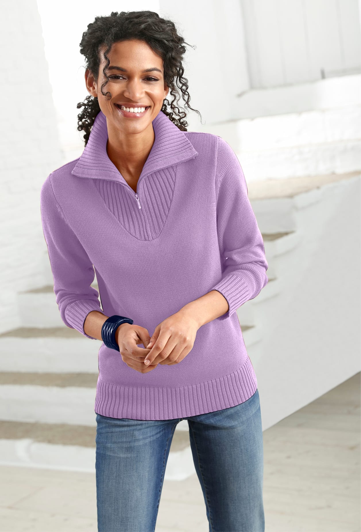 Casual Looks Troyer »Pullover« Casual Looks Troyer »Pullover« von Casual Looks