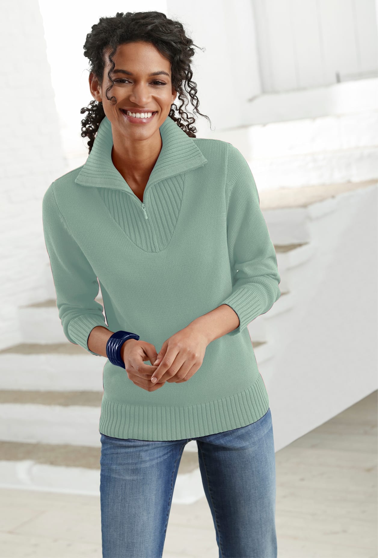 Casual Looks Troyer »Pullover« Casual Looks Troyer »Pullover« von Casual Looks