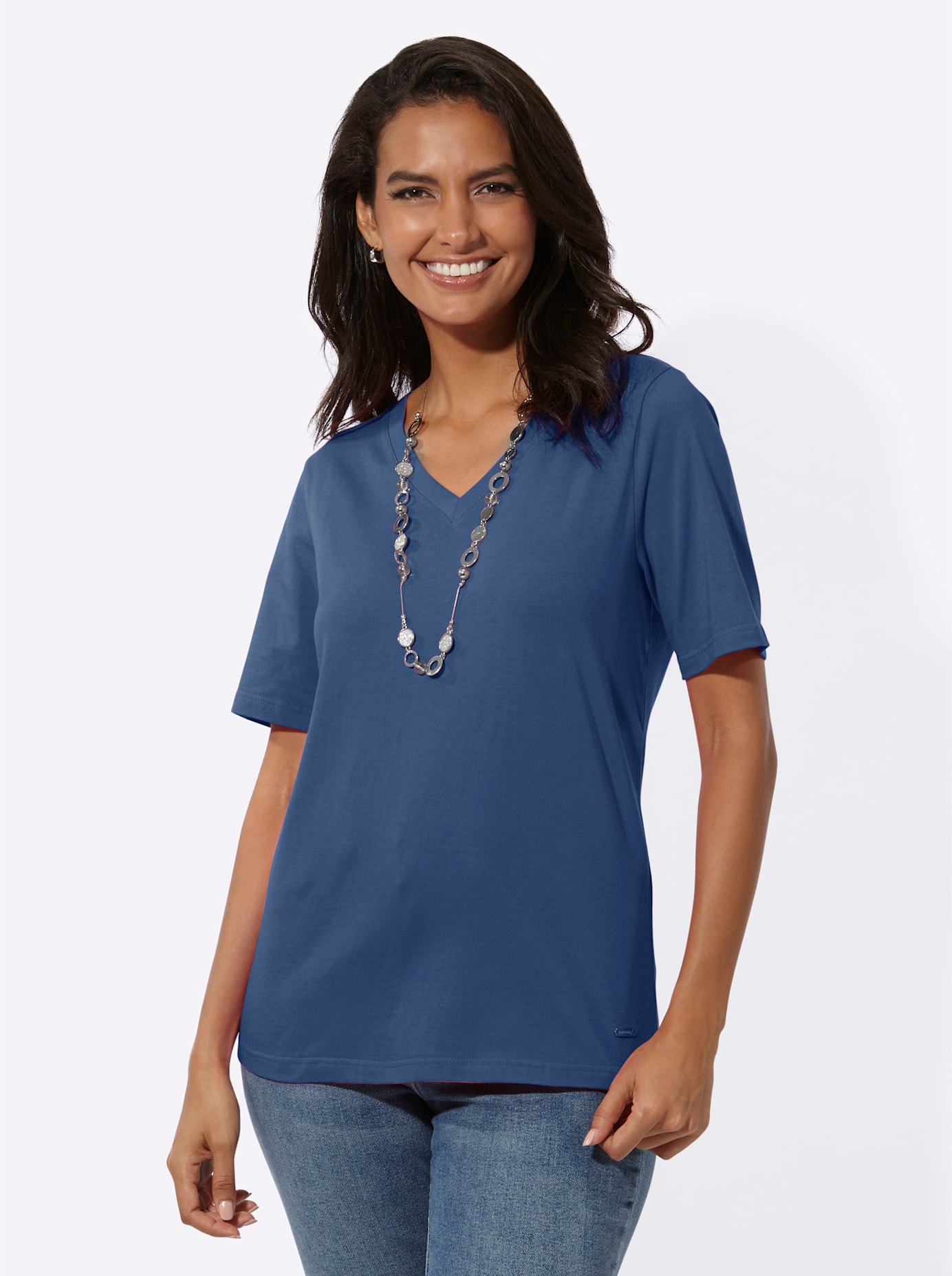 Casual Looks V-Shirt »Kurzarm-Shirt«, (1 tlg.) Casual Looks V-Shirt »Kurzarm-Shirt«, (1 tlg.) von Casual Looks