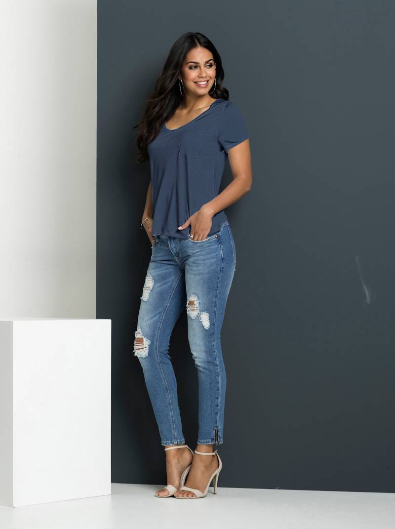 Casual Looks V-Shirt »Shirt«, (1 tlg.) von Casual Looks