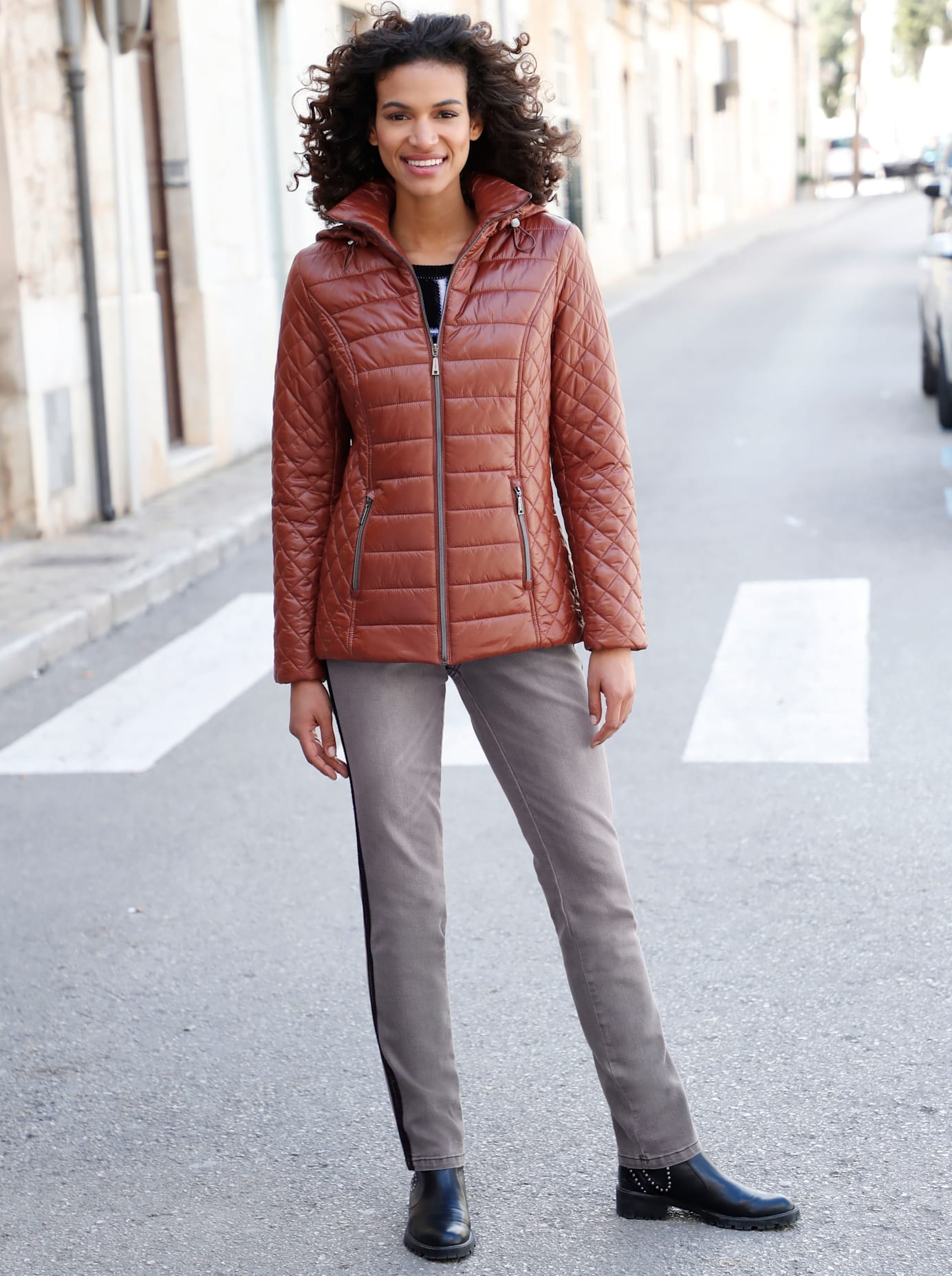 Casual Looks Steppjacke, mit Kapuze von Casual Looks