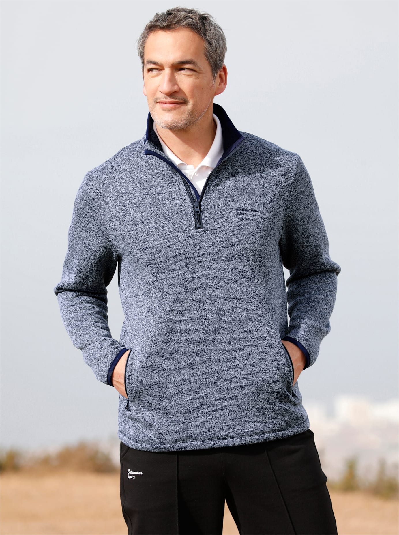 Catamaran Fleeceshirt »Strickfleece-Shirt«, (1 tlg.) von Catamaran