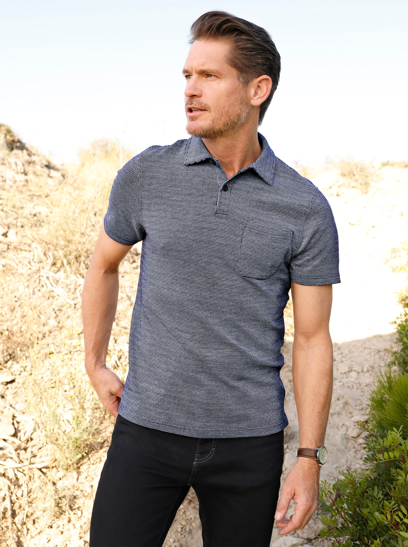Catamaran Kurzarmshirt »Kurzarm-Poloshirt«, (1 tlg.) von Catamaran