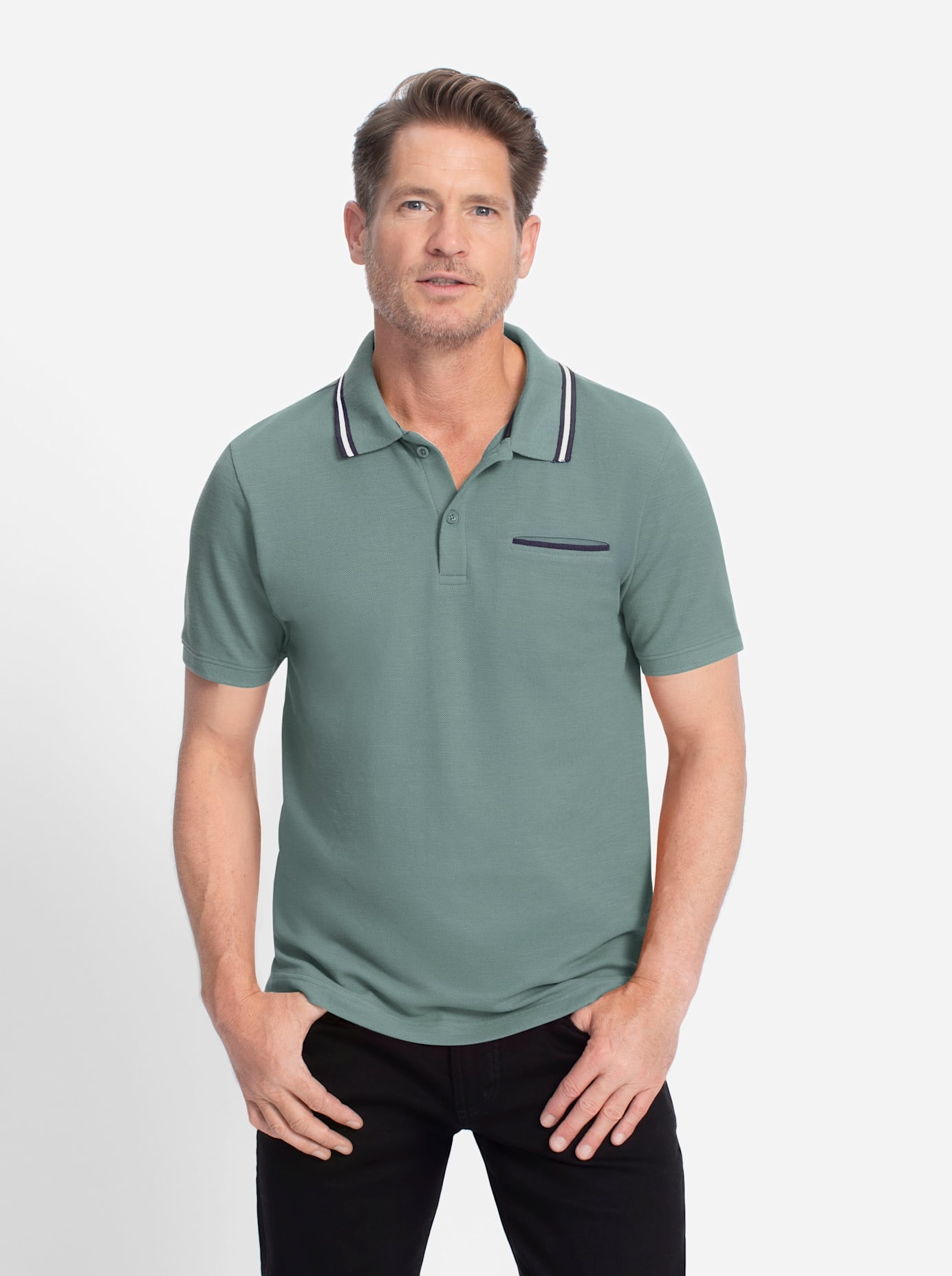 Catamaran Kurzarmshirt »Kurzarm-Poloshirt«, (1 tlg.) von Catamaran