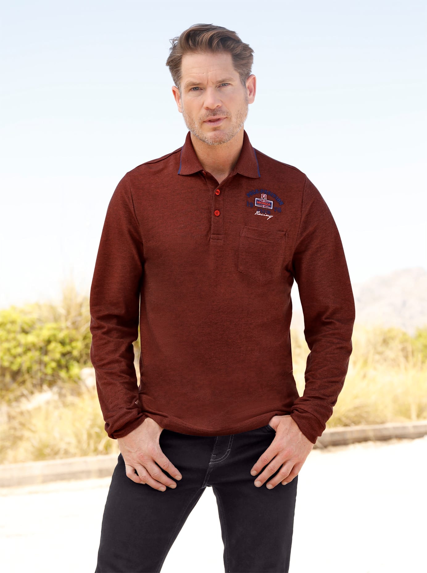 Catamaran Langarmshirt »Langarm-Poloshirt«, (1 tlg.) Catamaran Langarmshirt »Langarm-Poloshirt«, (1 tlg.) von Catamaran