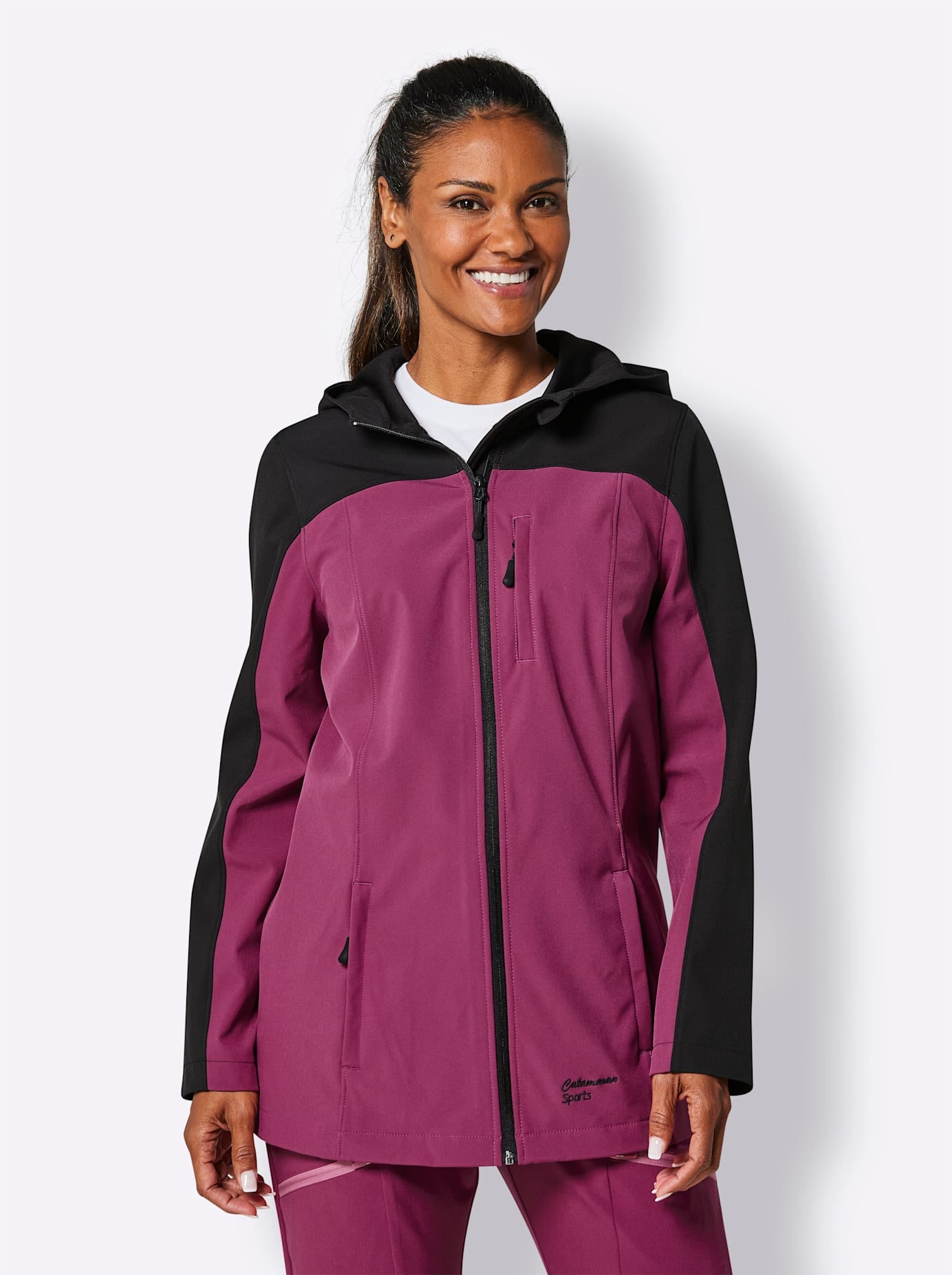 Catamaran Softshelljacke, mit Kapuze Catamaran Softshelljacke, mit Kapuze von Catamaran