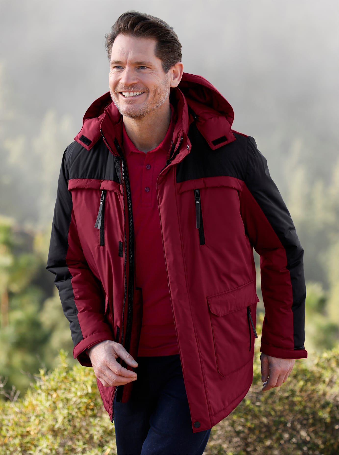 Funktionsjacke, mit Kapuze Funktionsjacke, mit Kapuze von Catamaran