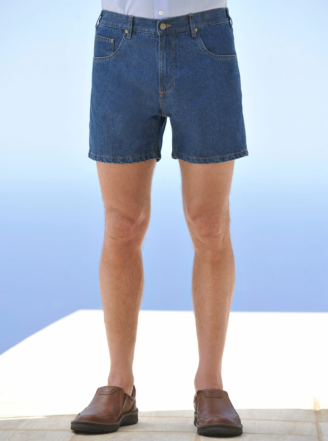 Jeansshorts, (1 tlg.) von Catamaran