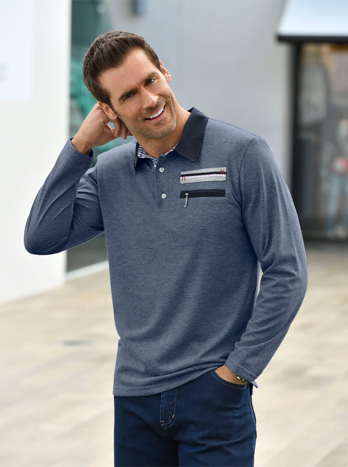 Langarmshirt »Langarm-Shirt« Langarmshirt »Langarm-Shirt« von Catamaran