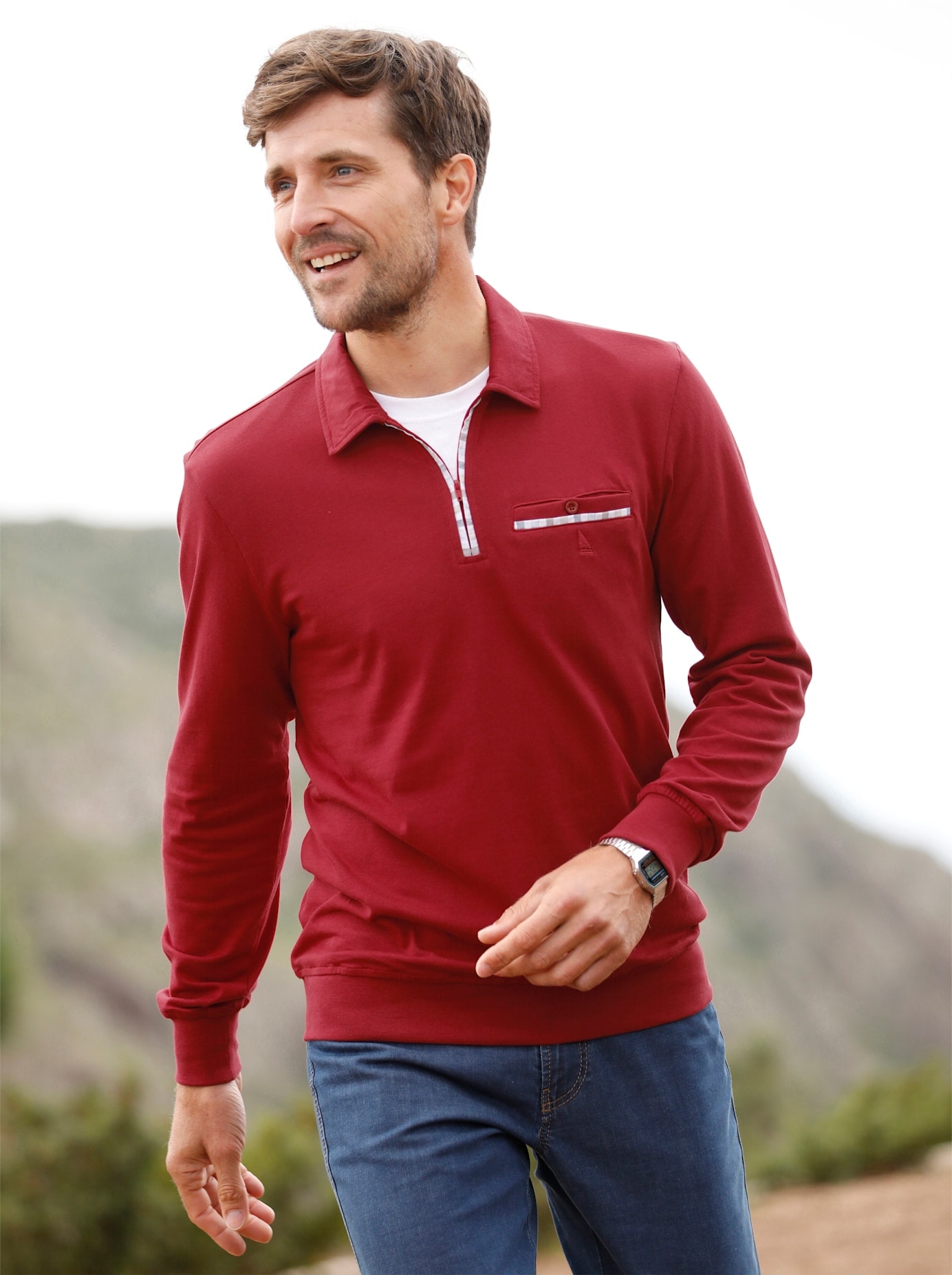 Langarmshirt »Langarm-Shirt« Langarmshirt »Langarm-Shirt« von Catamaran