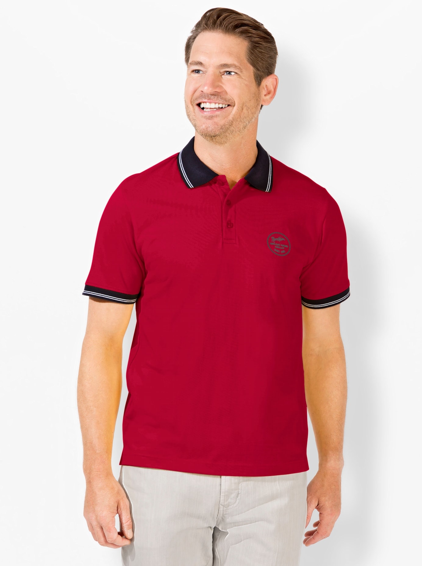 Poloshirt »Kurzarm-Poloshirt« Poloshirt »Kurzarm-Poloshirt« von Catamaran