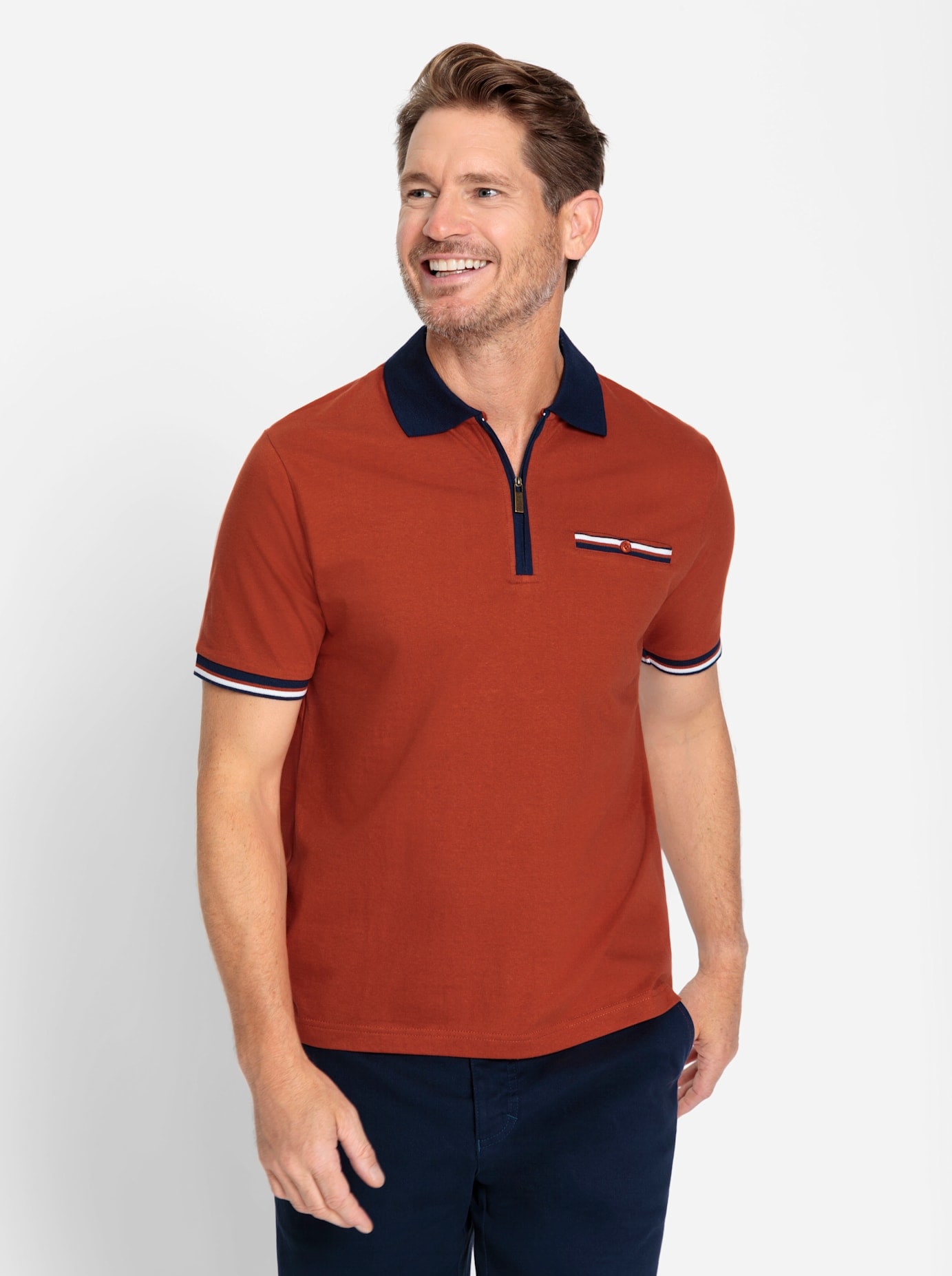 Poloshirt »Kurzarm-Shirt« Poloshirt »Kurzarm-Shirt« von Catamaran