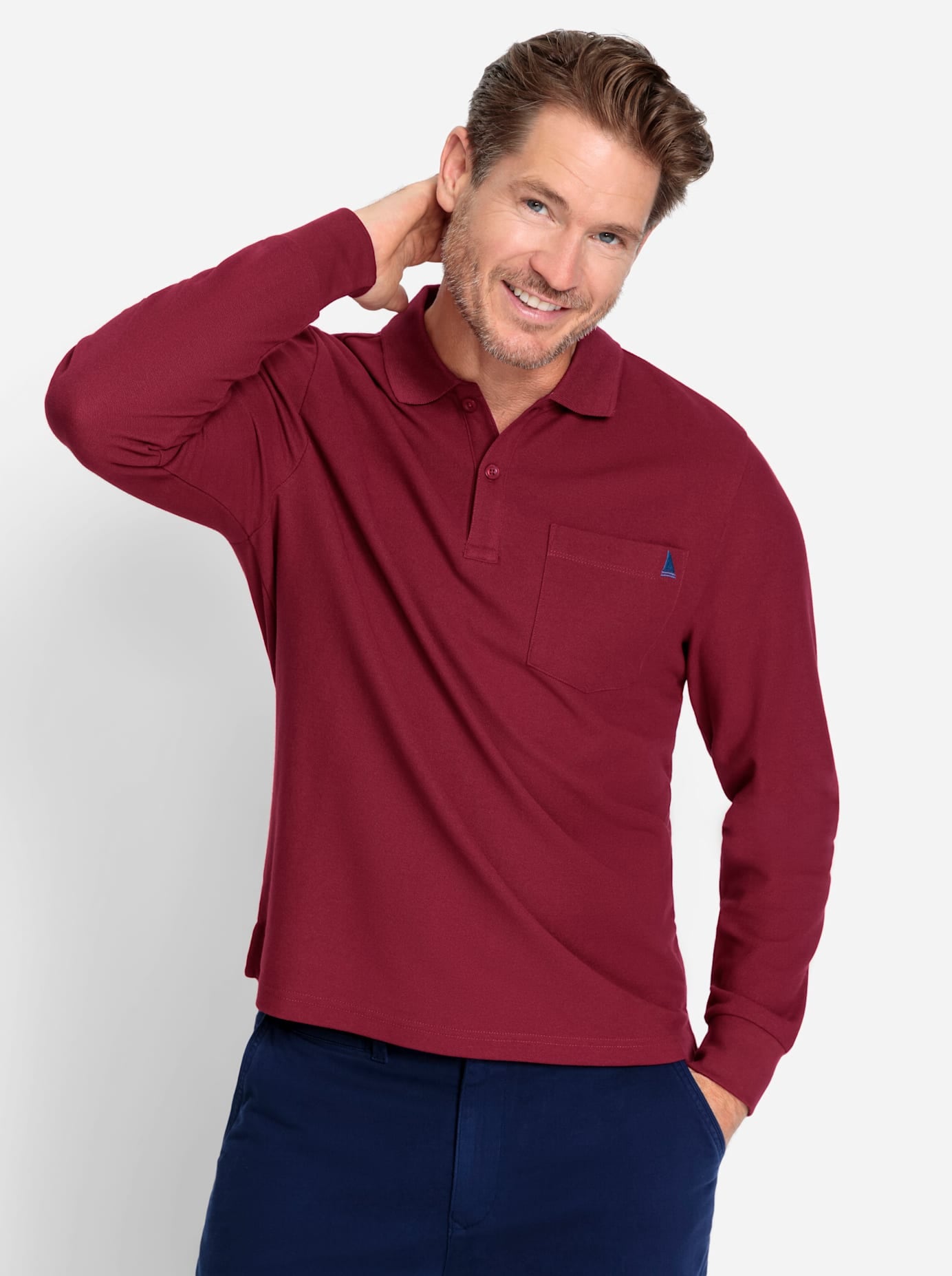 Poloshirt »Langarm-Shirt« Poloshirt »Langarm-Shirt« von Catamaran