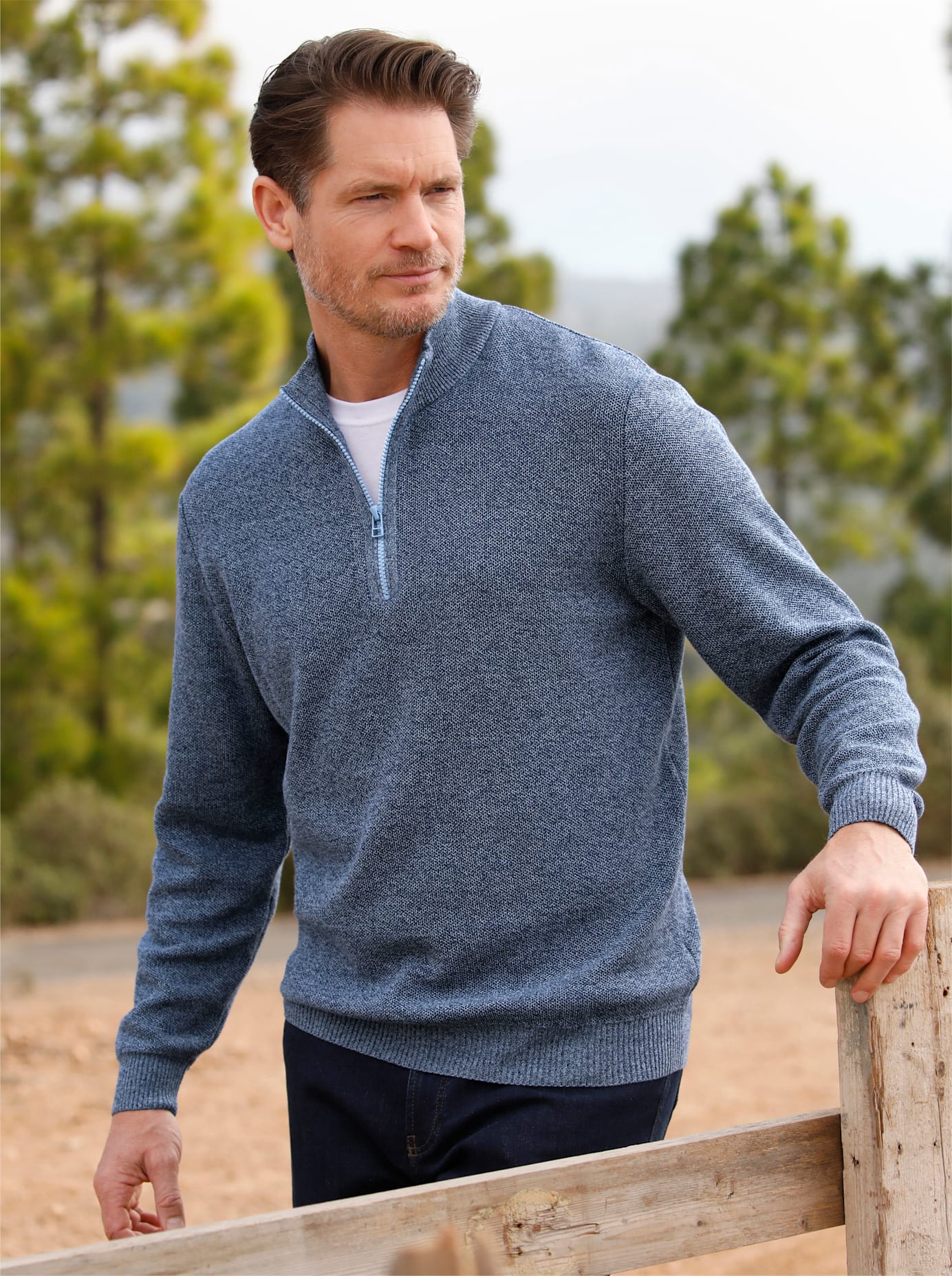Stehkragenpullover »Pullover« Stehkragenpullover »Pullover« von Catamaran