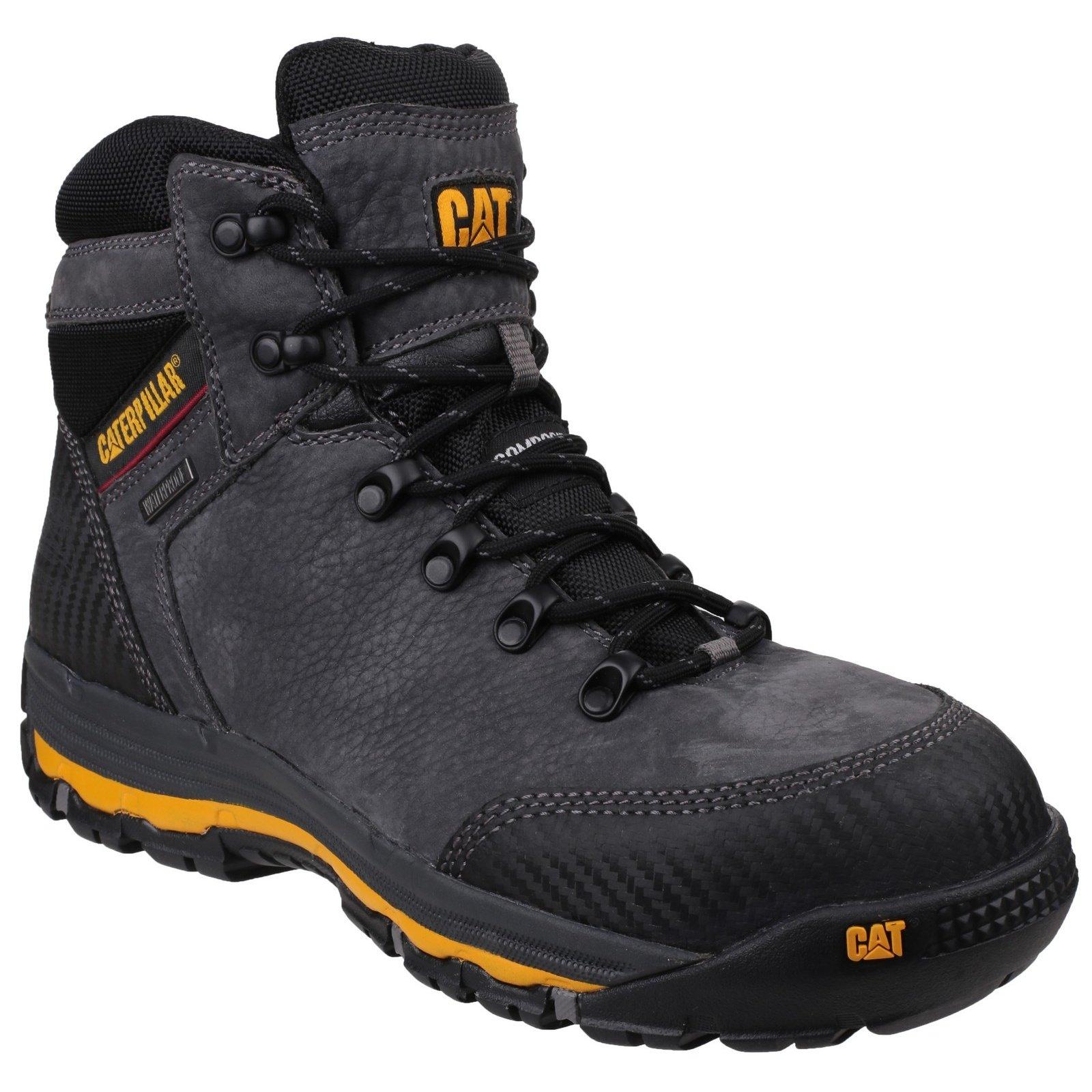 Sicherheitsstiefel Munising Herren Taubengrau 46 von Caterpillar