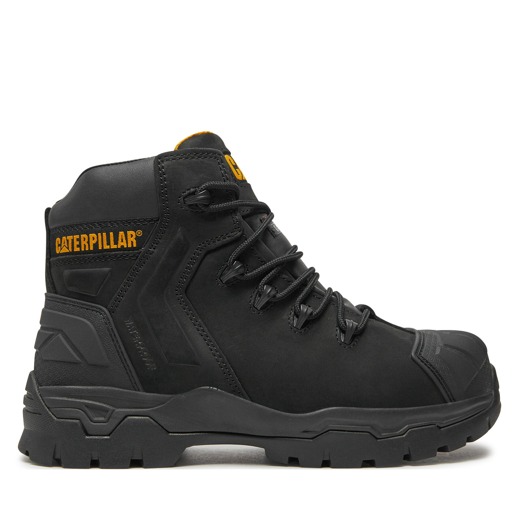 Schnürstiefeletten CATerpillar Everett Ct S3 Wr Ci Hro Src P725322 Schwarz Schnürstiefeletten CATerpillar Everett Ct S3 Wr Ci Hro Src P725322 Schwarz von Caterpillar