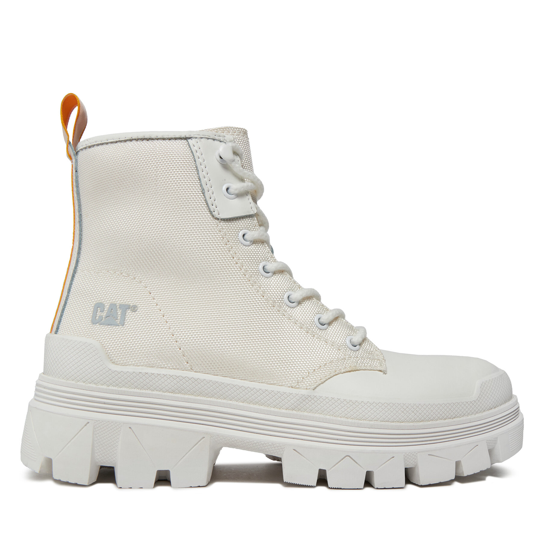 Schnürstiefeletten CATerpillar Hardwear Hi P111328 Bright White von Caterpillar