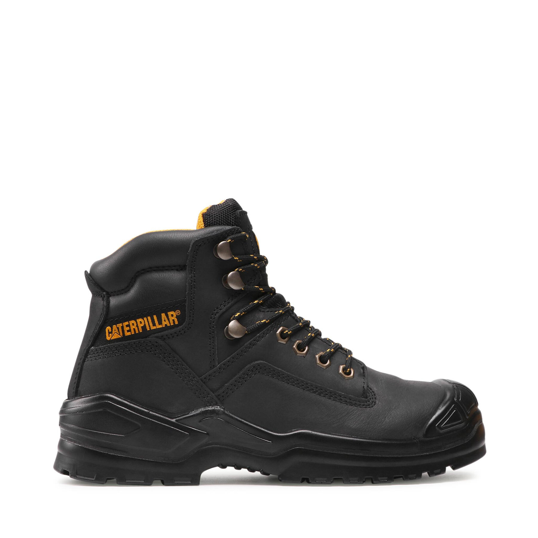 Schnürstiefeletten CATerpillar Striver Bump St S3 P724913 Schwarz Schnürstiefeletten CATerpillar Striver Bump St S3 P724913 Schwarz von Caterpillar