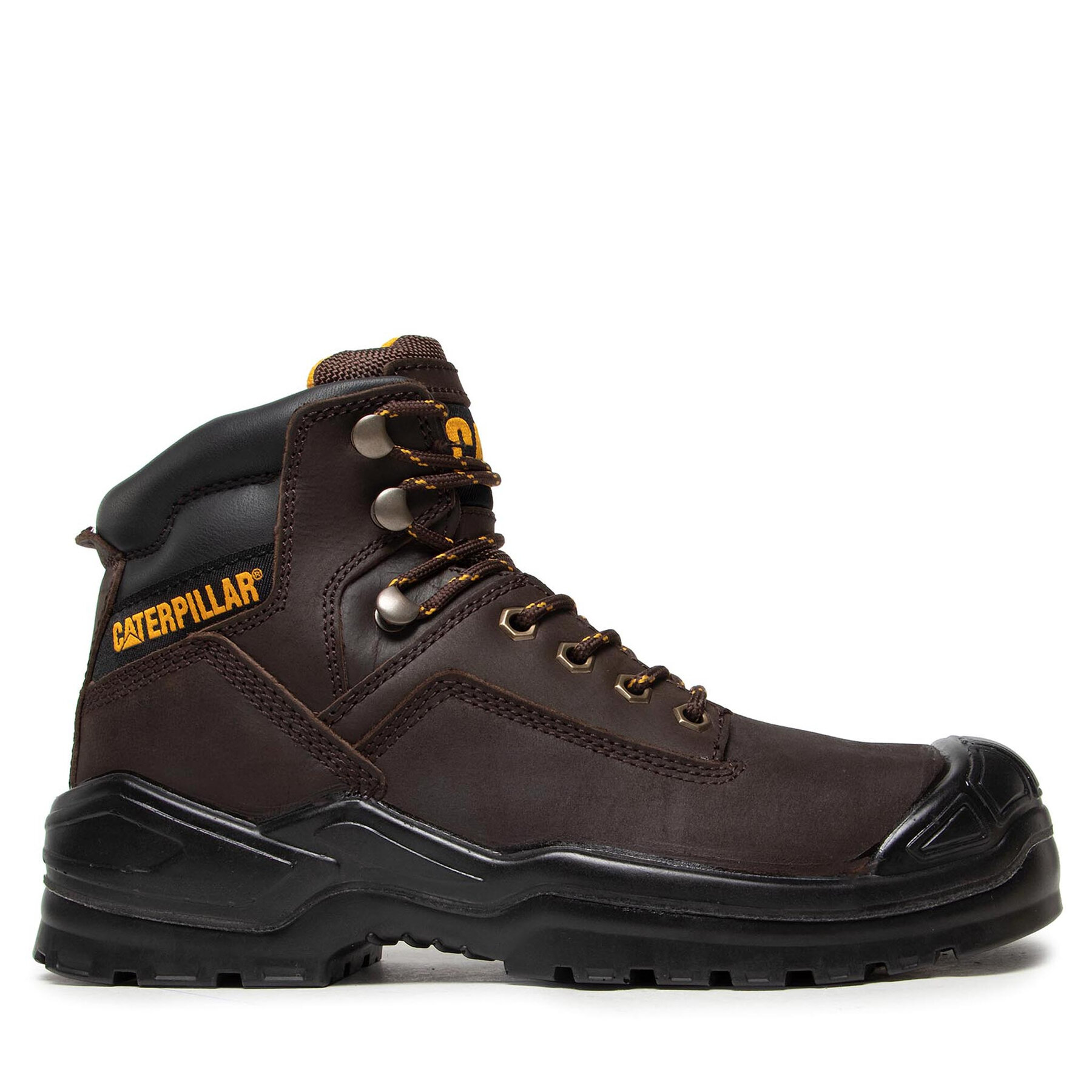 Schnürstiefeletten CATerpillar Striver Bump St S3 P725098 Brown von Caterpillar