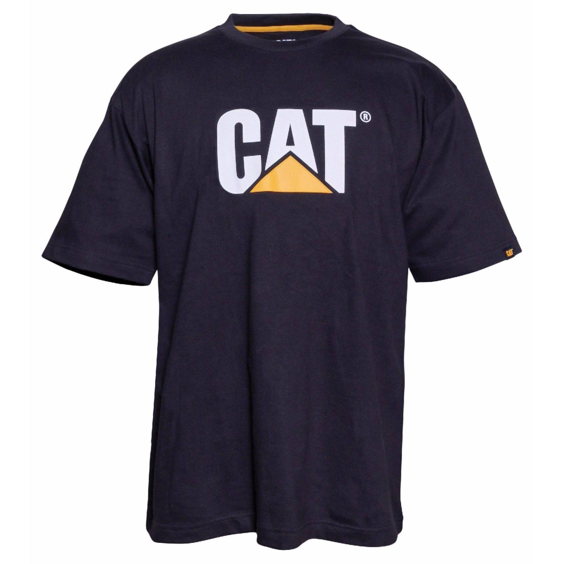 T-shirt Mit Cat Logo Herren Schwarz M von Caterpillar