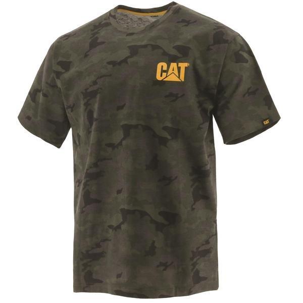 Trademark Tshirt Herren Grün S von Caterpillar