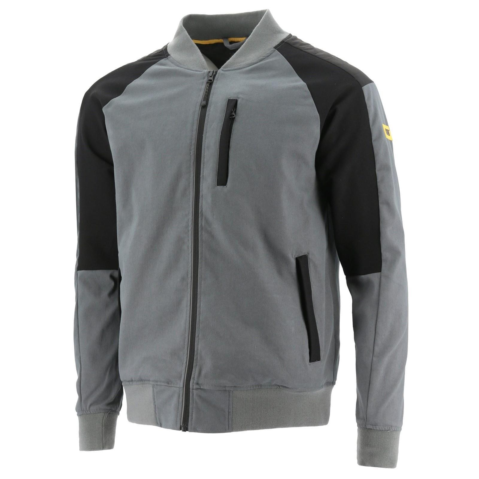 Trades Bomberjacke Herren Grau M von Caterpillar