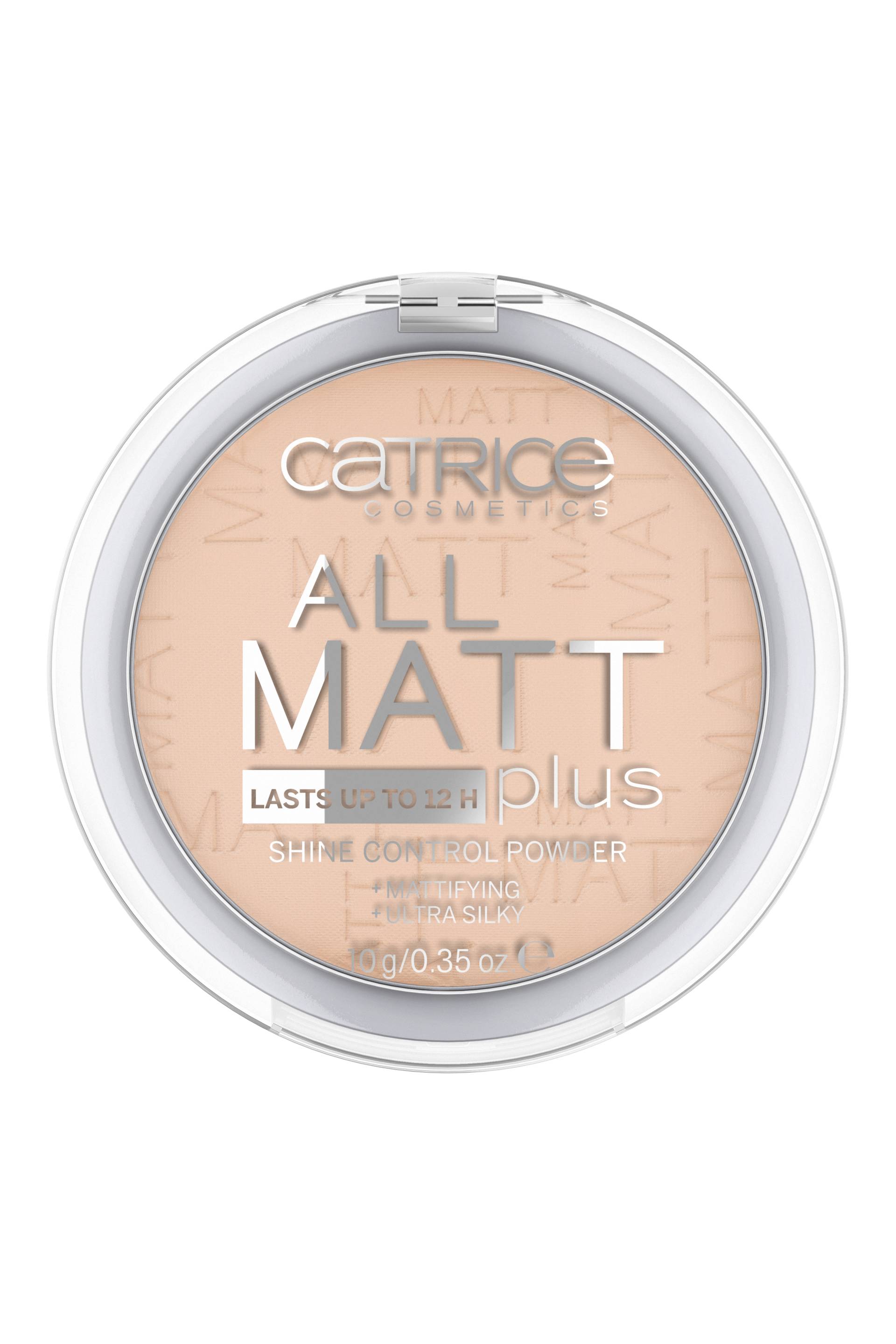 All Matt Plus Shine Control Powder Damen  Sand Beige 10g von CATRICE