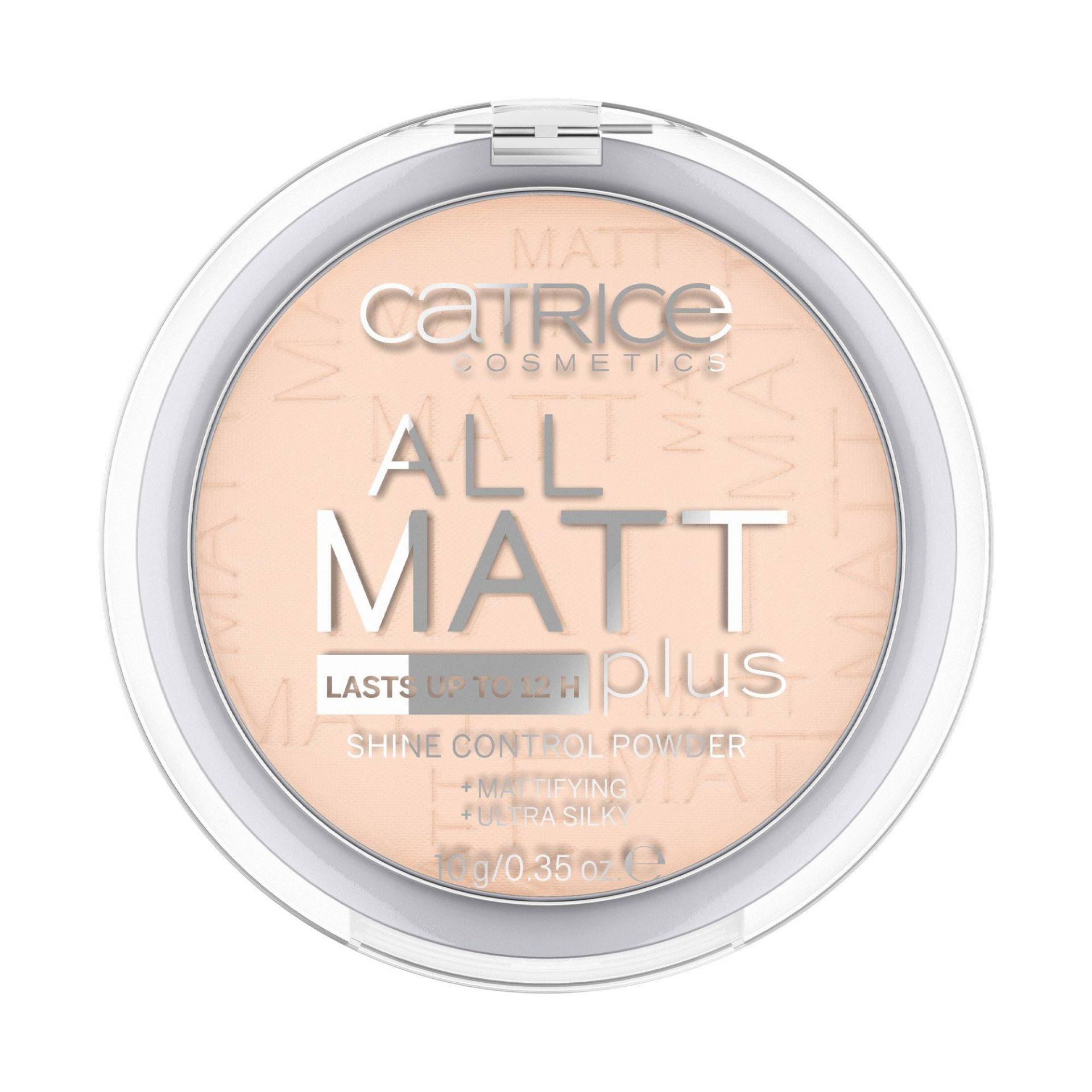 All Matt Plus Shine Control Powder Damen  Transparent 10g von CATRICE