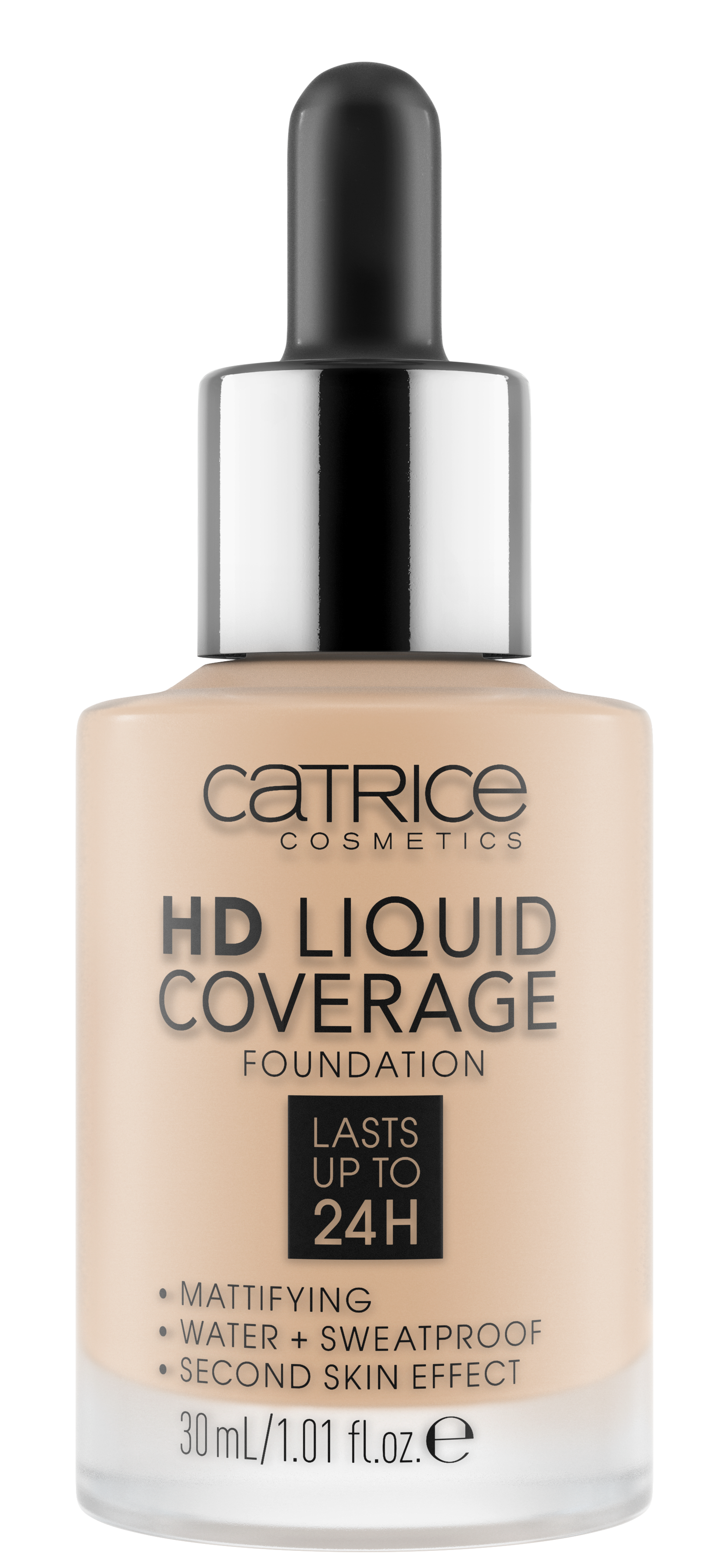 Hd Liquid Coverage Foundation Damen  Light Beige 30ml von CATRICE