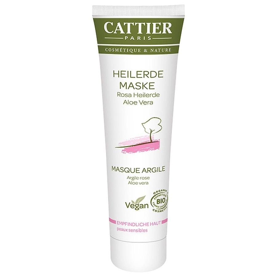 Cattier  Cattier Rosa Heilerde Maske für empfindliche Haut feuchtigkeitsmaske 100.0 ml von Cattier