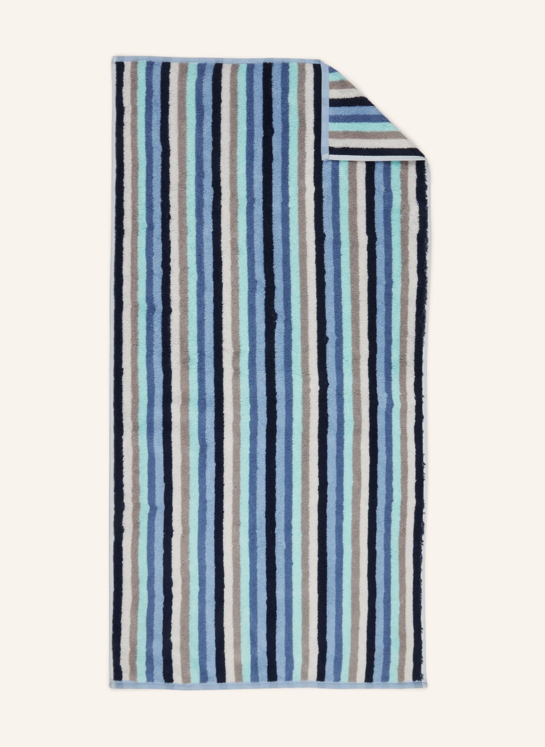 Cawö Handtuch Shades blau von Cawö