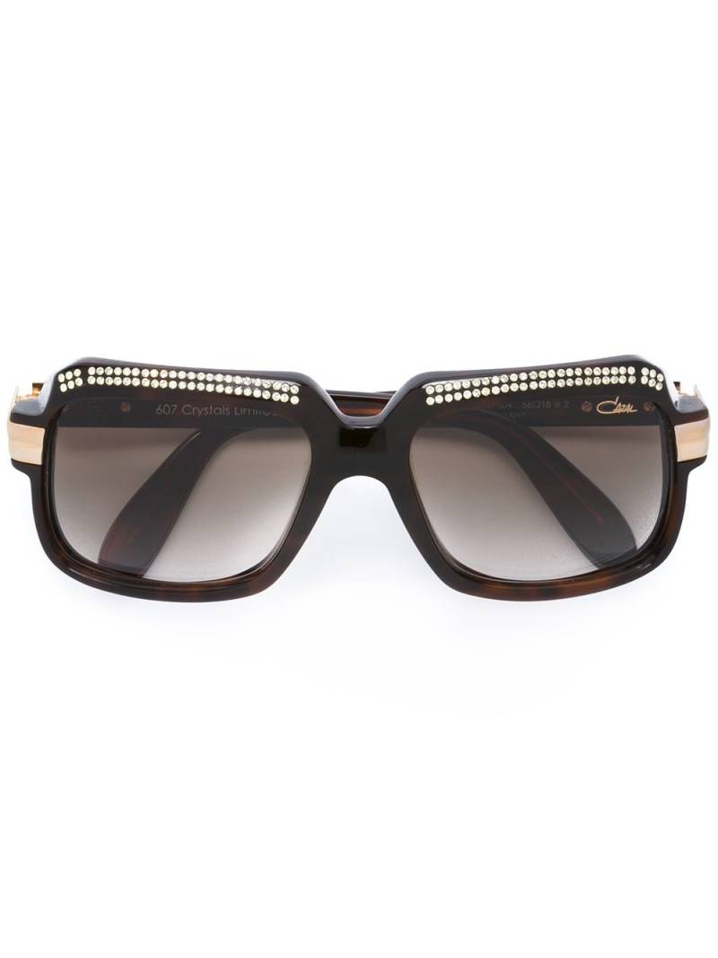 Cazal '607 Crystals Limited Edition' sunglasses - Brown von Cazal