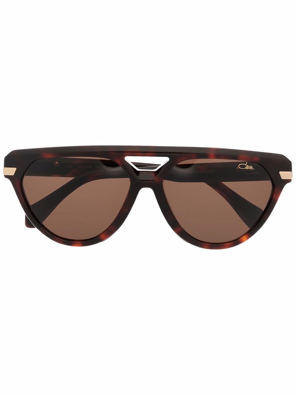 Cazal 8503 pilot-frame sunglasses - Brown von Cazal