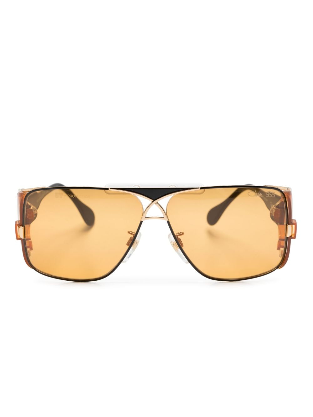 Cazal 955 wraparound-frame sunglasses - Black von Cazal