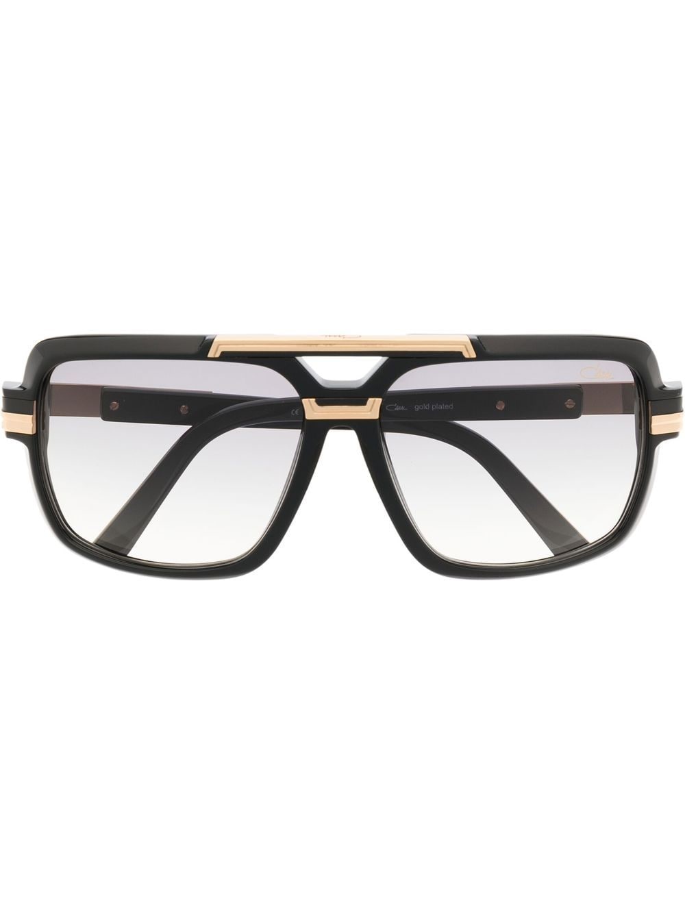 Cazal gradient pilot-frame sunglasses - Black von Cazal