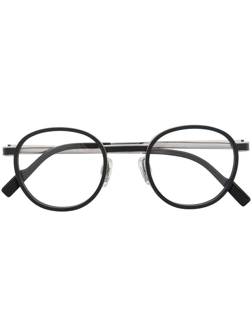 Cazal oval-frame glasses - Black von Cazal