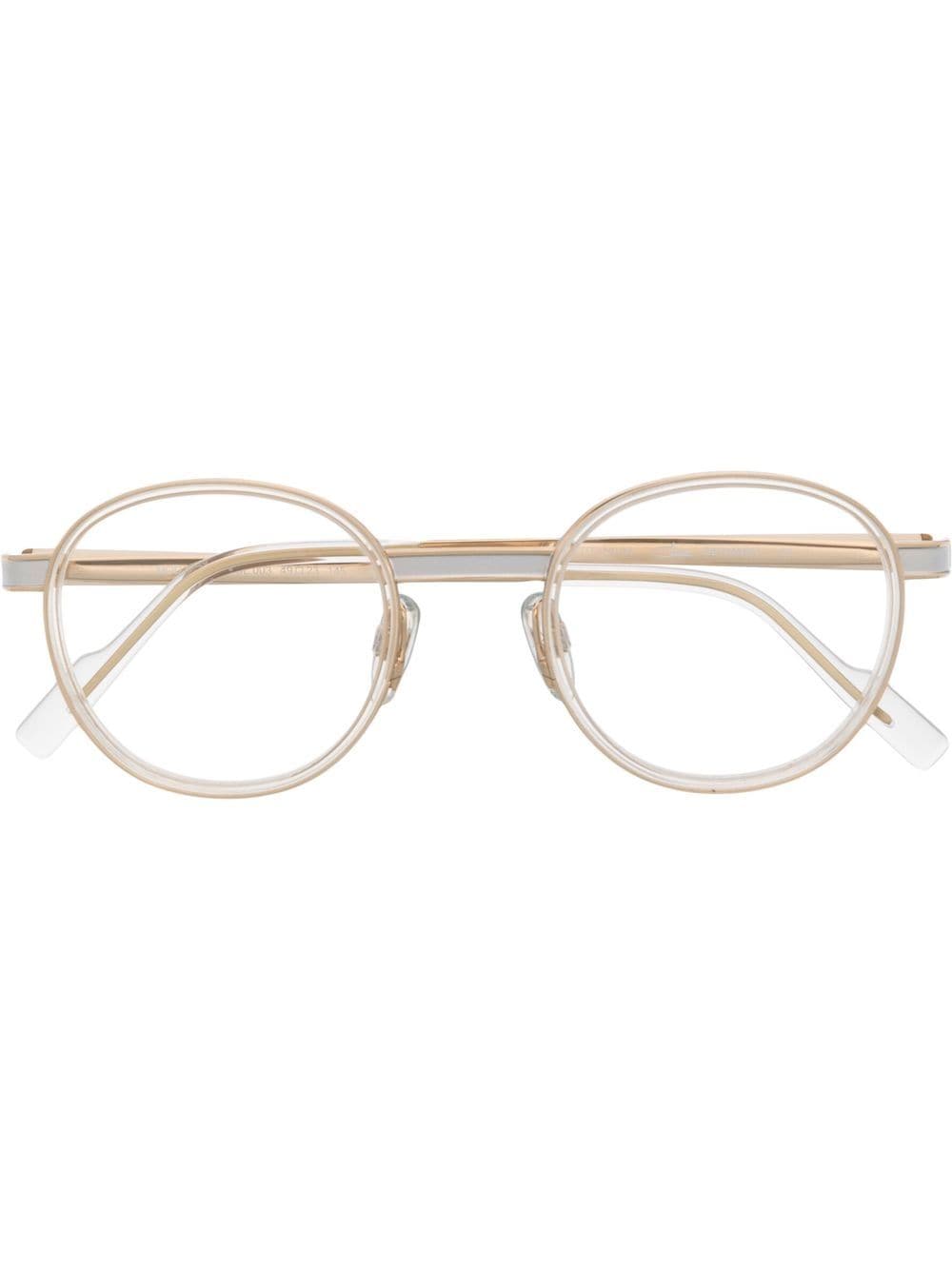 Cazal oval-frame glasses - Gold von Cazal