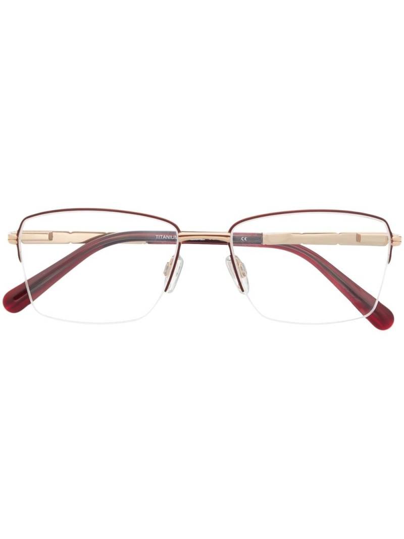 Cazal square-frame eyeglasses - Red von Cazal