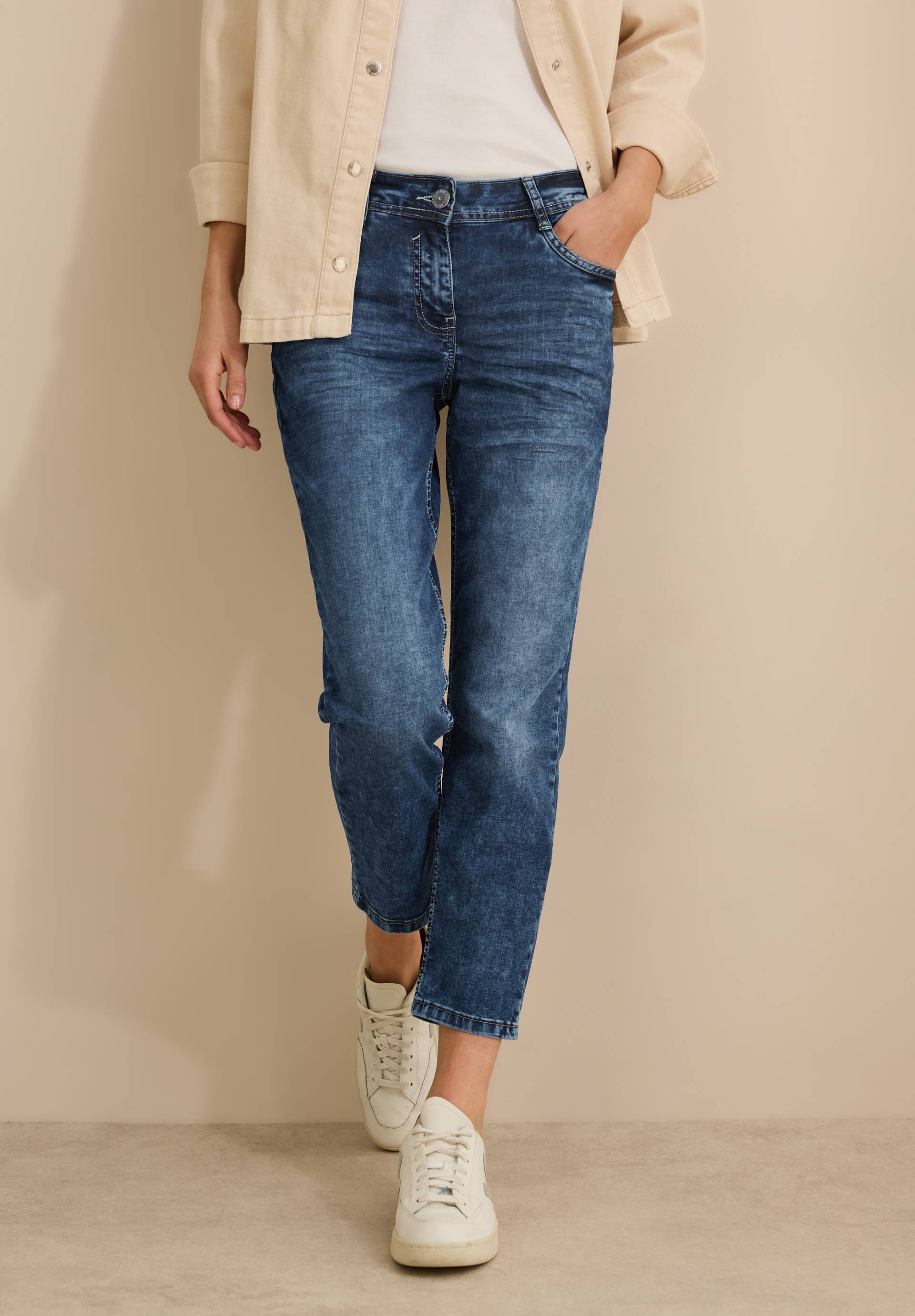 Cecil 5-Pocket-Jeans »Style Scarlett«, knöchelfrei, mit Stretch Cecil 5-Pocket-Jeans »Style Scarlett«, knöchelfrei, mit Stretch von Cecil