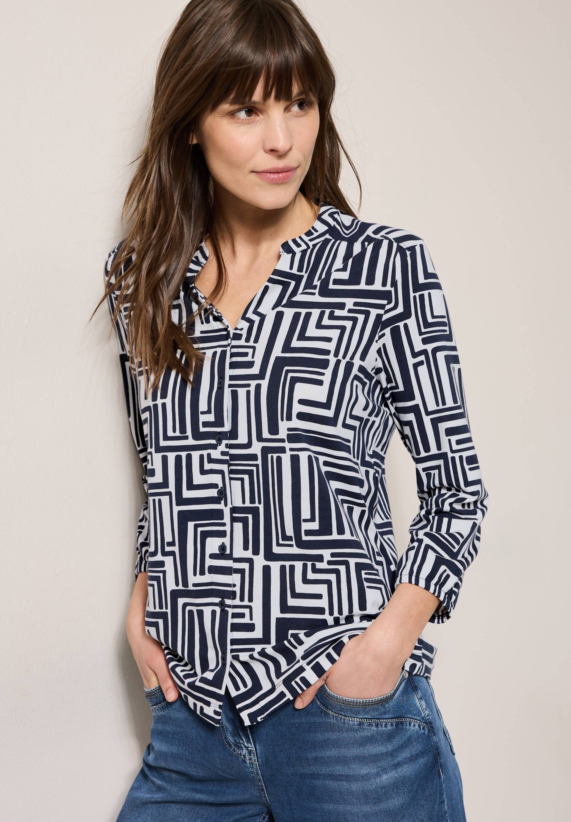 Cecil Blusenshirt, mit All-Over Print von Cecil