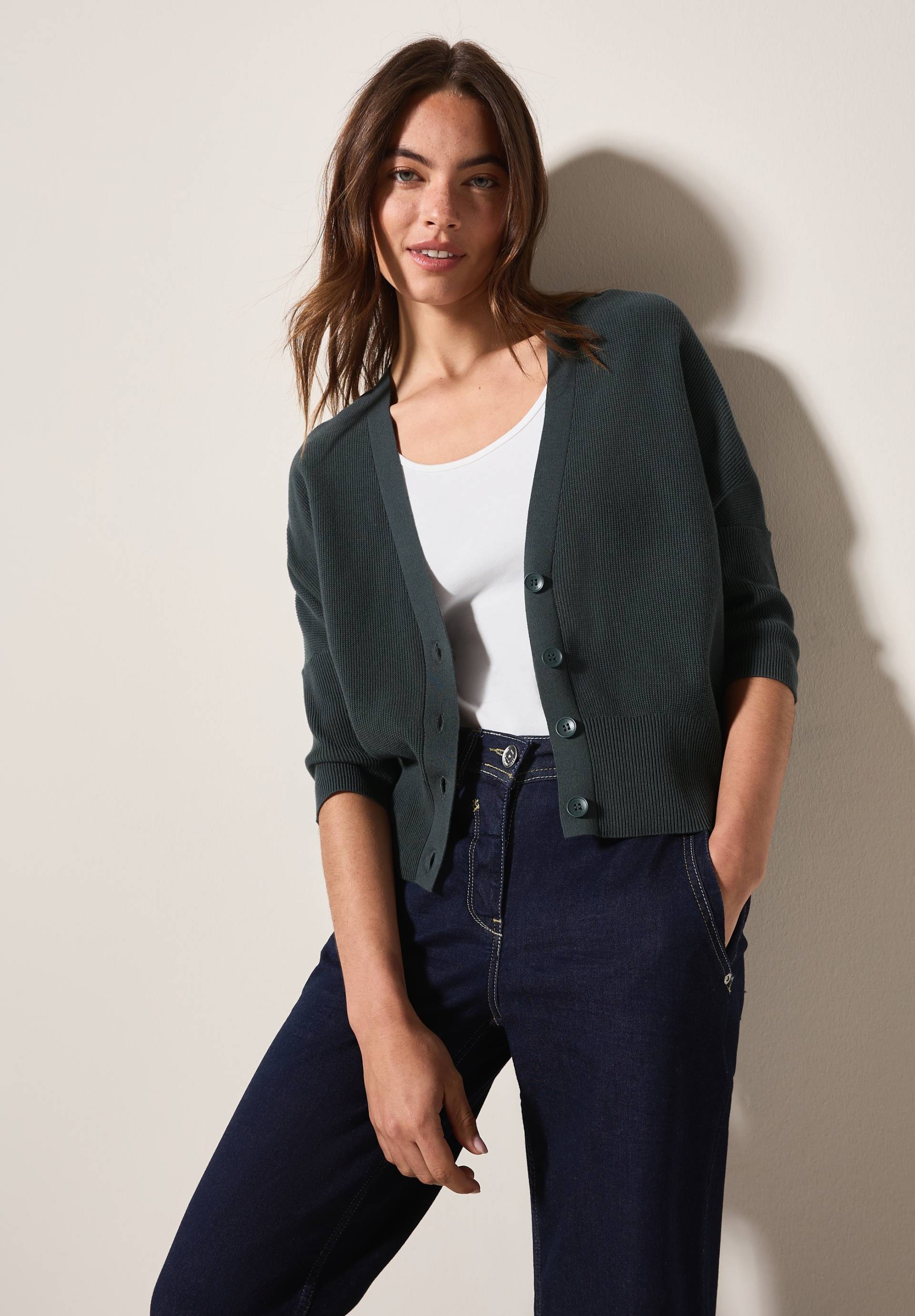 Cecil Cardigan, mit Struktur und Knopfleiste Cecil Cardigan, mit Struktur und Knopfleiste von Cecil