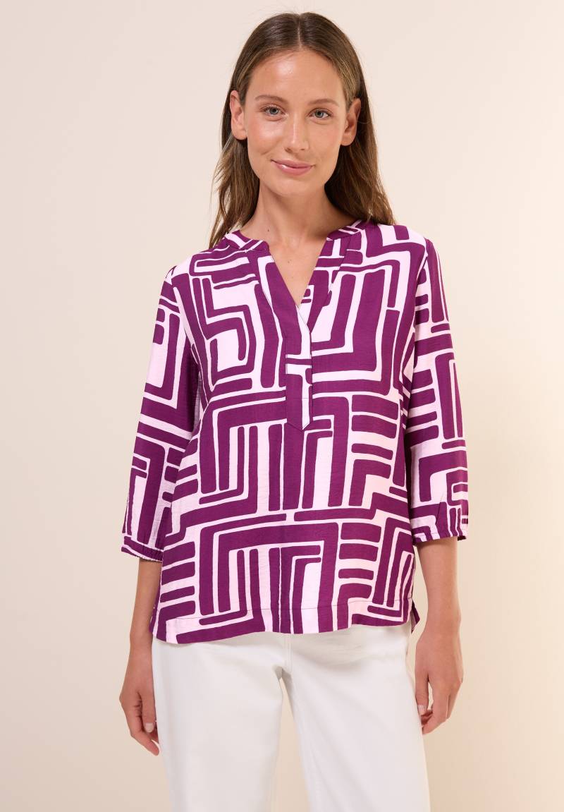 Cecil Druckbluse, mit grafischem Muster von Cecil