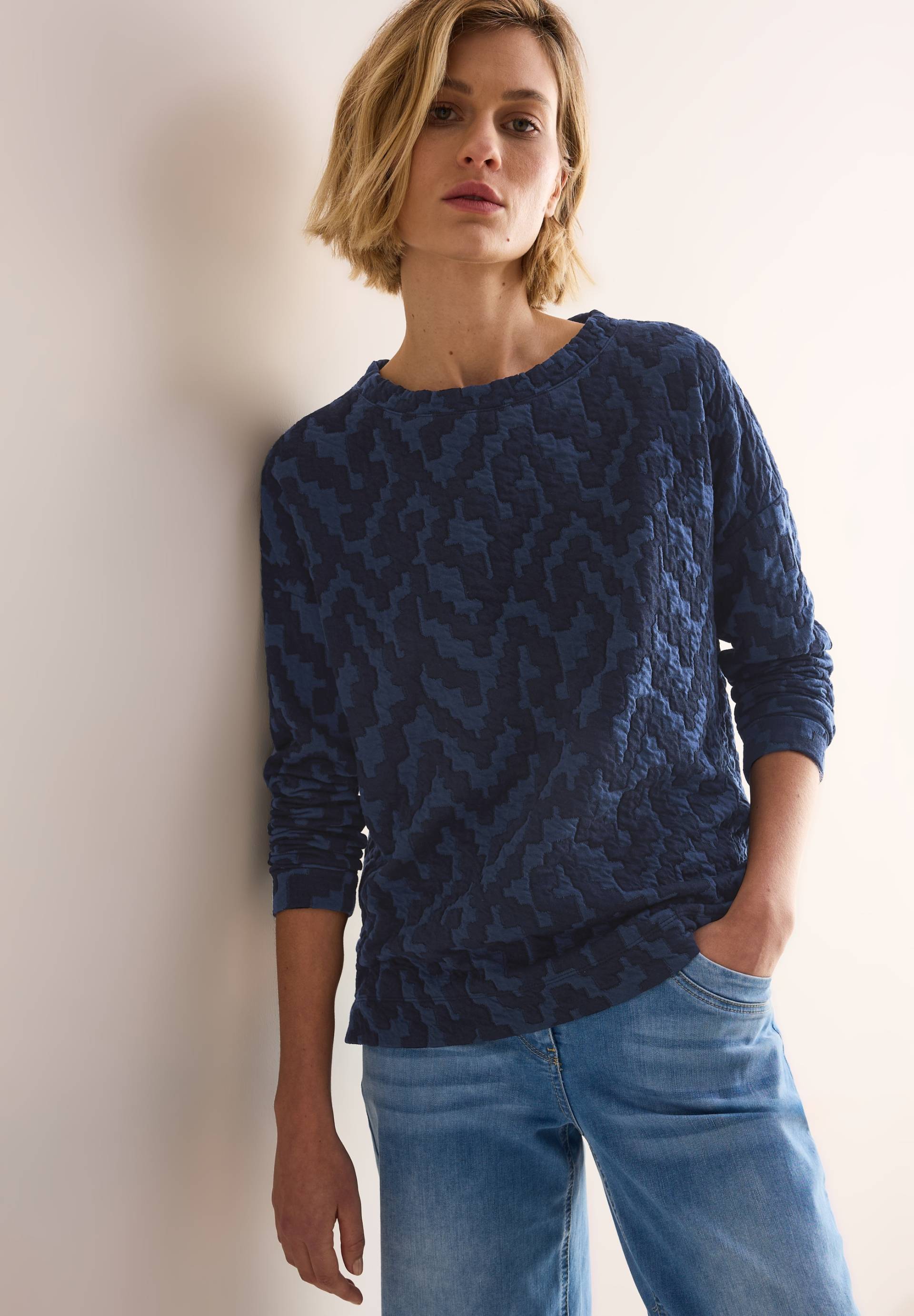 Cecil Jacquardpullover, mit Jaquard Struktur Cecil Jacquardpullover, mit Jaquard Struktur von Cecil