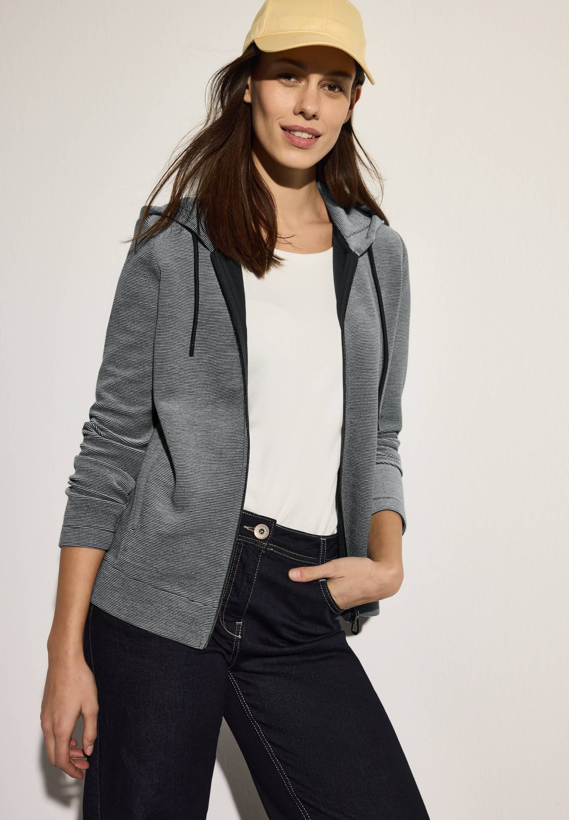 Cecil Kapuzensweatjacke, mit Kapuze von Cecil