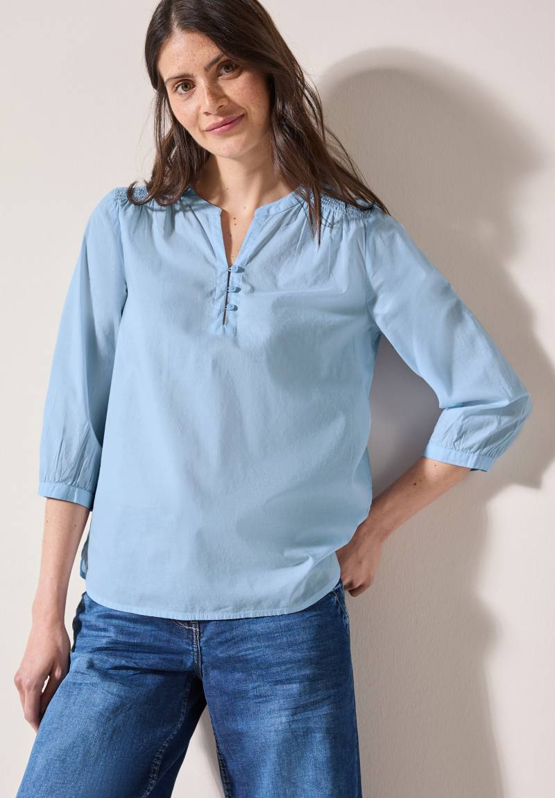 Cecil Klassische Bluse, mit Smock-Detail von Cecil