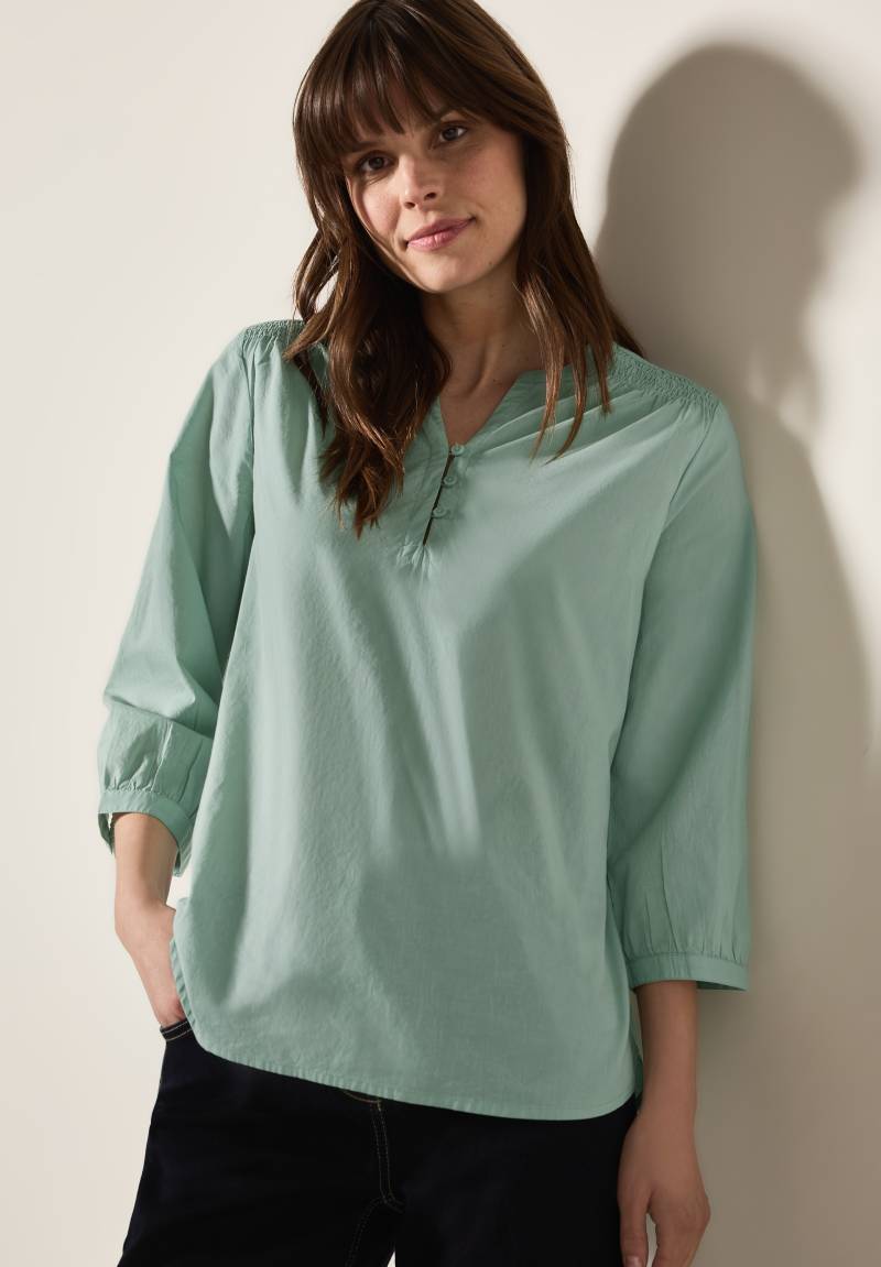 Cecil Klassische Bluse, mit Smock-Detail von Cecil