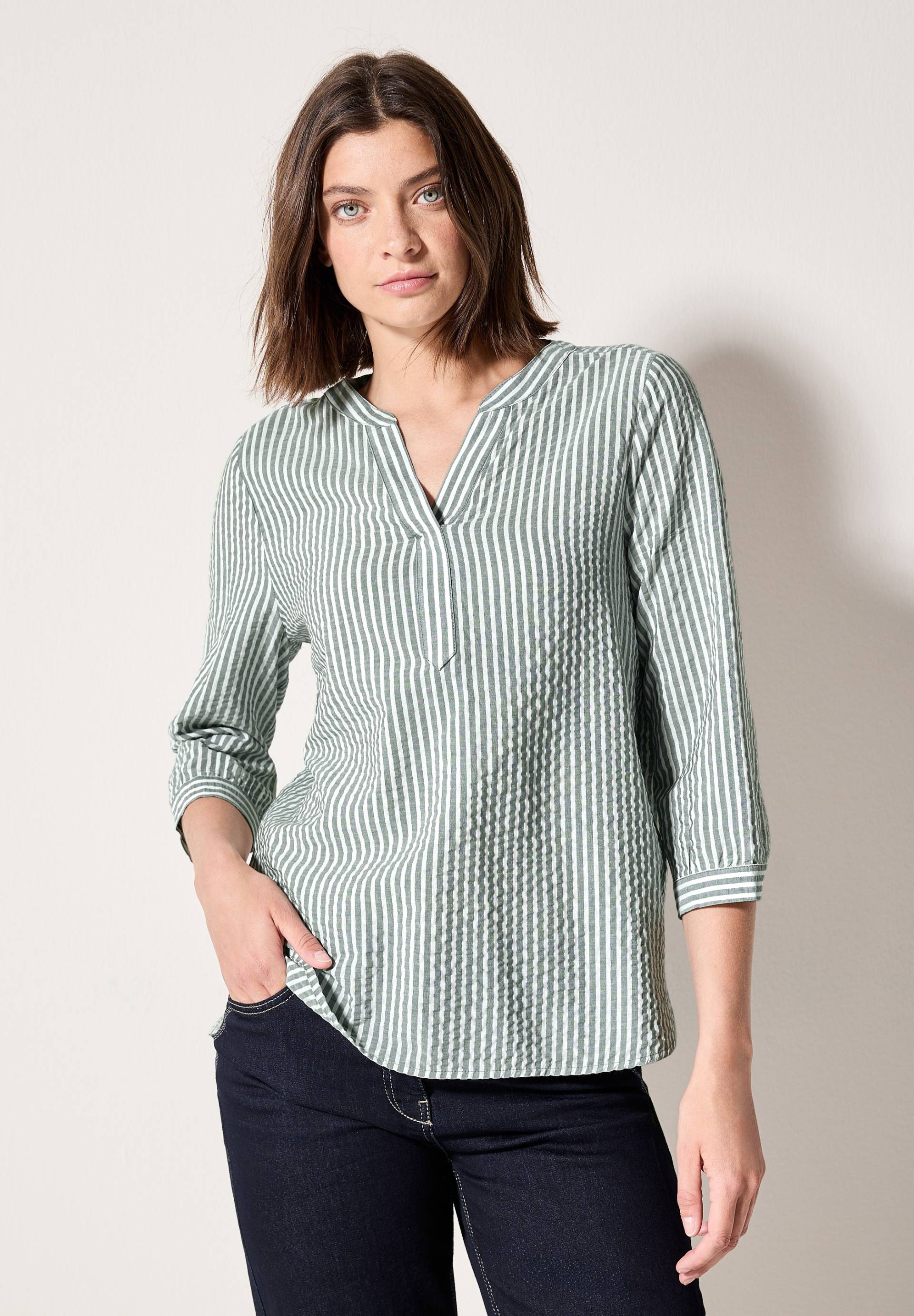 Cecil Klassische Bluse, mit Streifen Muster Cecil Klassische Bluse, mit Streifen Muster von Cecil