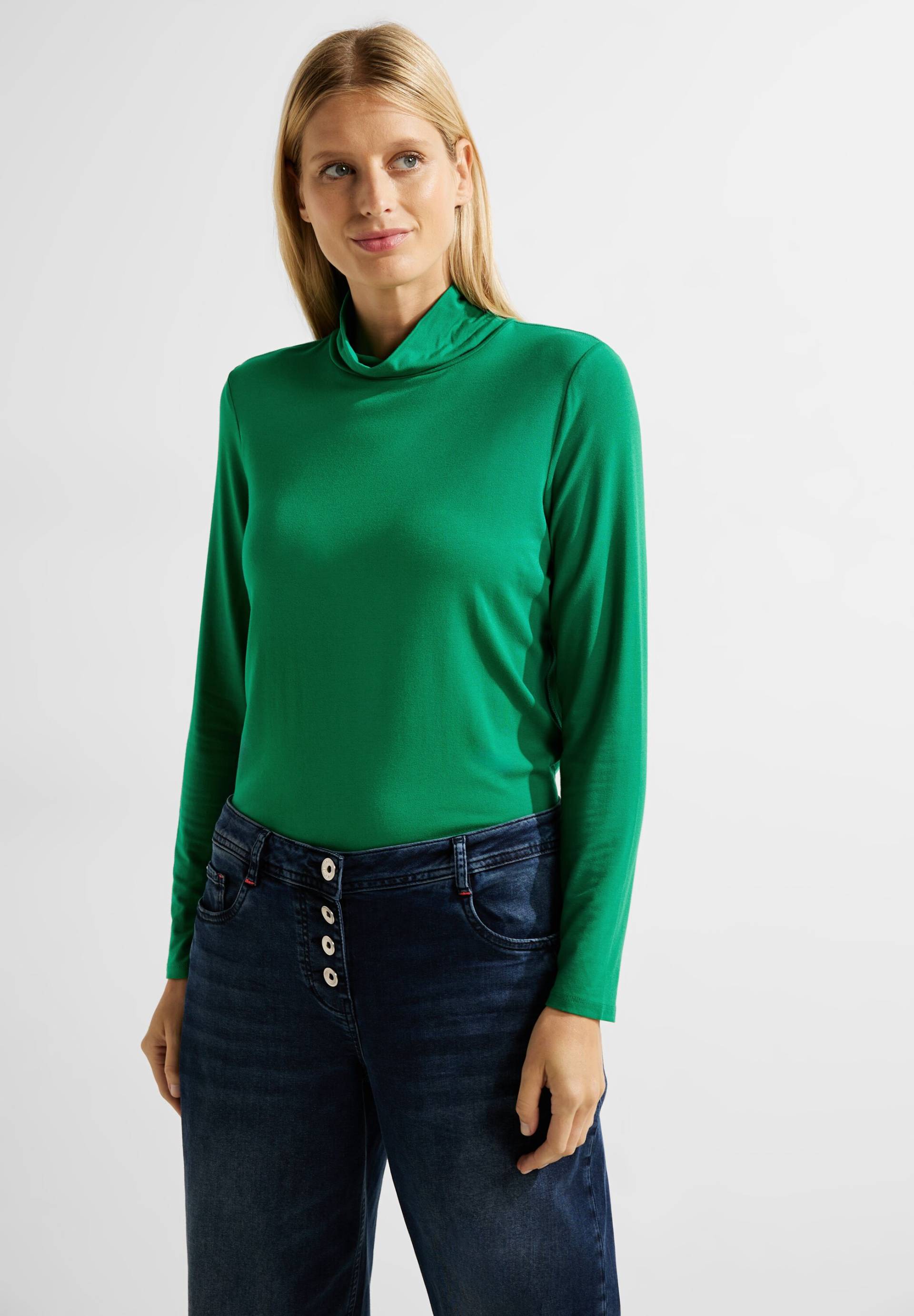 Cecil Longsleeve »Langarmshirt mit hohem Kragen« von Cecil