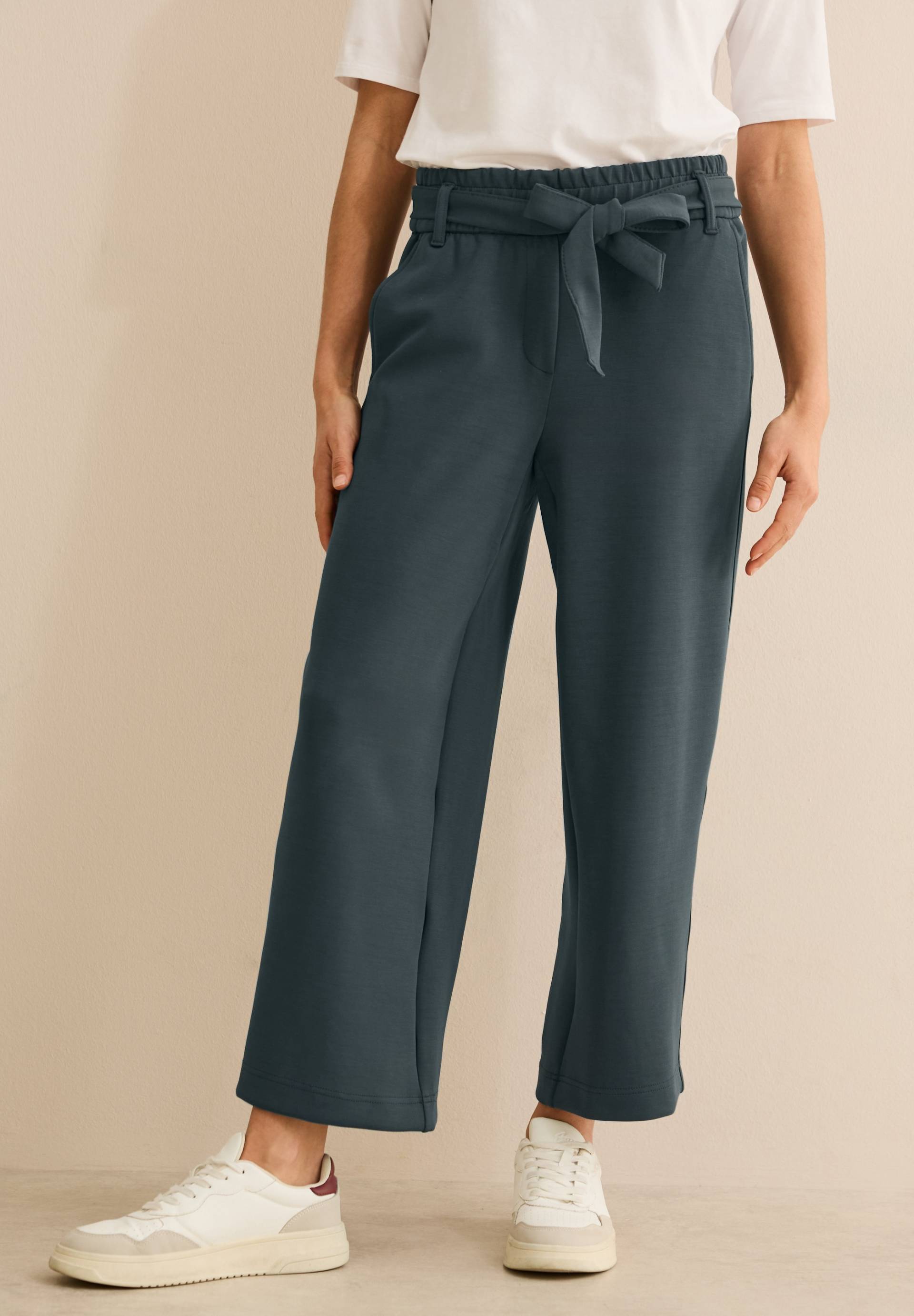 Cecil Stoffhose »Style Neele«, mit Bindegürtel und elastischem Bund von Cecil